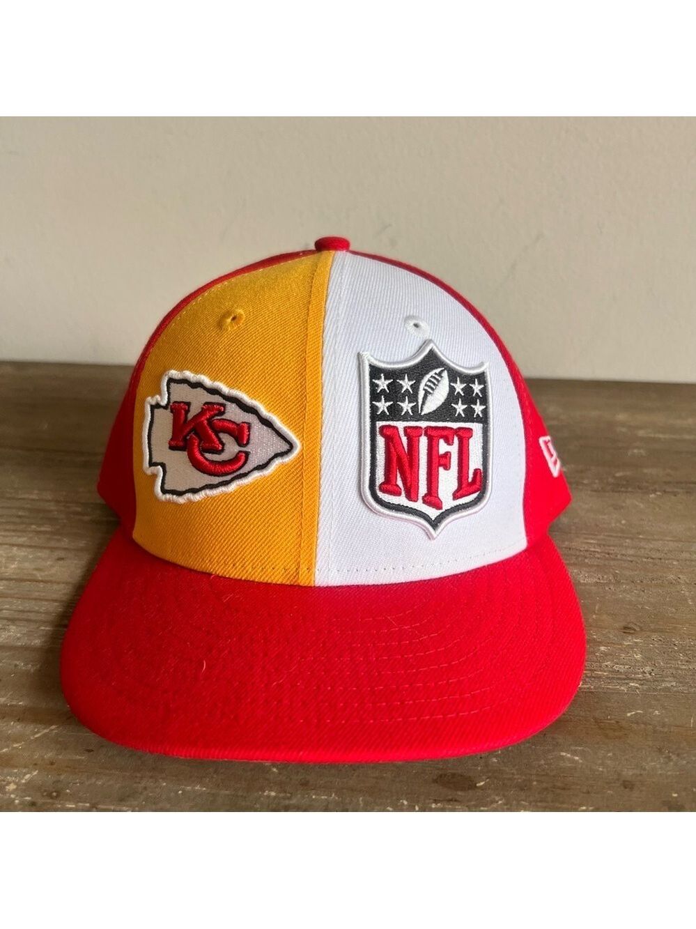 Kansas City Chiefs New Era 59Fifty 7 3/8 Hat Cap #1255